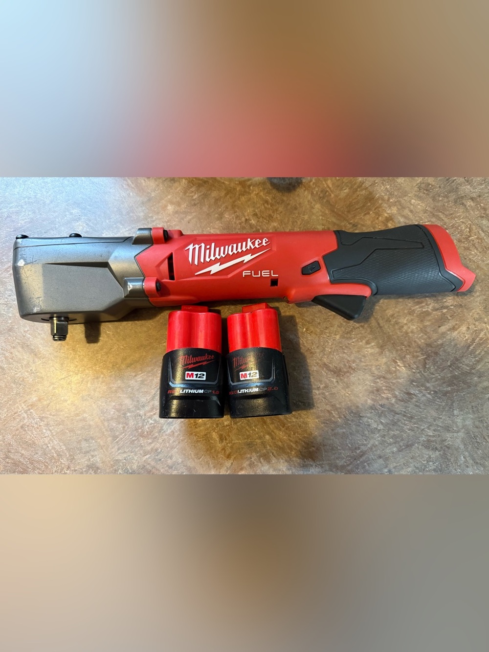 Milwaukee m12 right angle impact